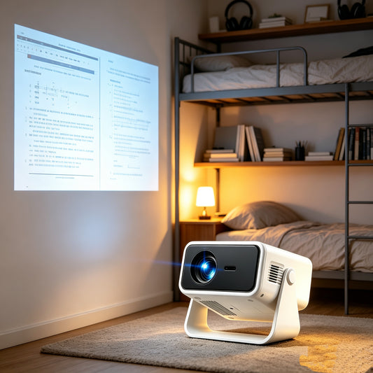 New 4K Ultra HD Automatic Smart Projector, Home Theater Projector for Home Hotel Homestay Office