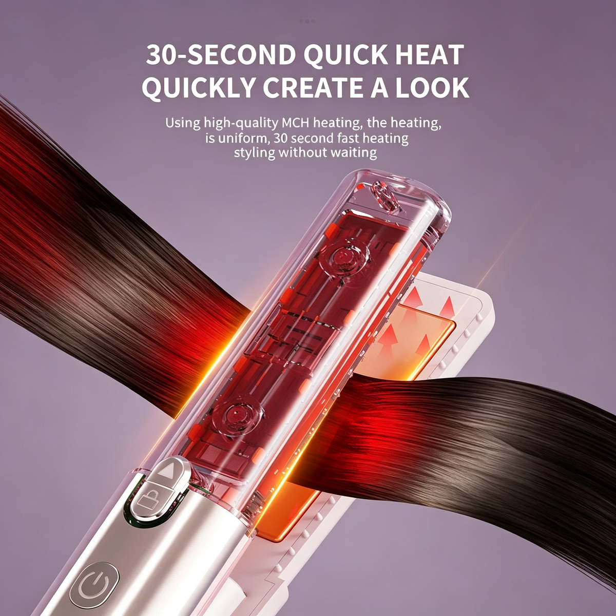Rechargeable Cordless Mini Hair Straightener