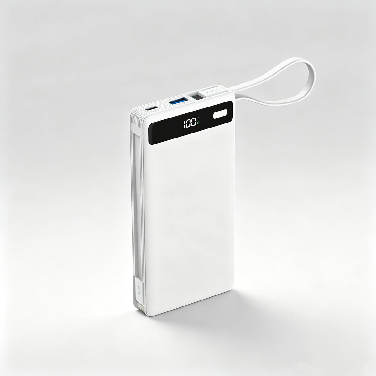 Ultra Slim Fast Charging Power Bank, High Capacity Portable External Battery.
