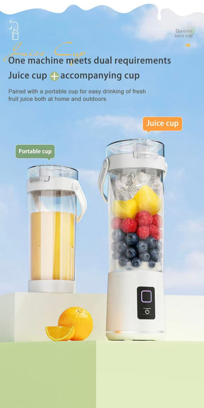 Portable USB‑Rechargeable Juicer Blender Cup