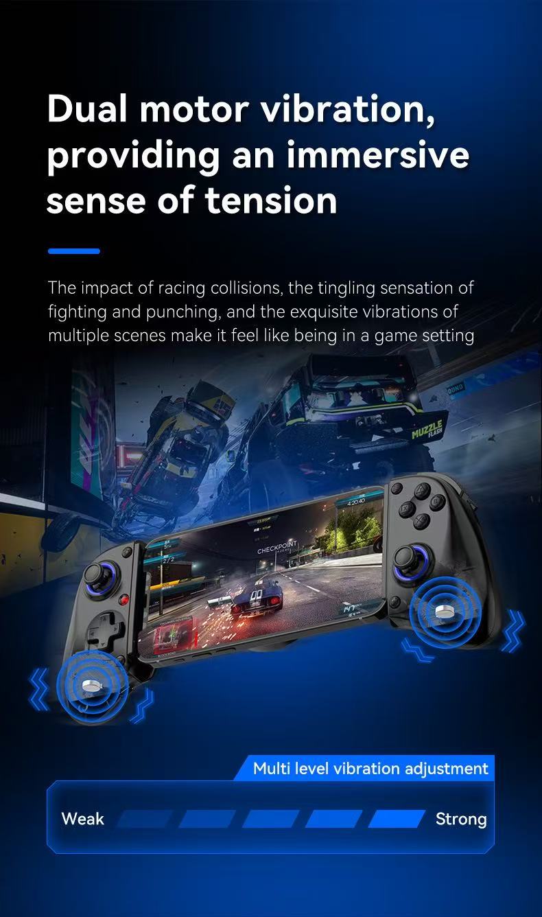 D11 Multi‑Platform Bluetooth Game Controller | Switch, PC, Android, iOS