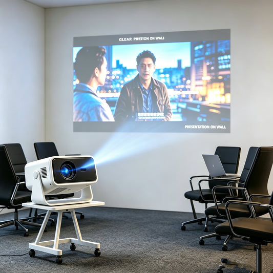 New 4K Ultra HD Automatic Smart Projector, Home Theater Projector for Home Hotel Homestay Office