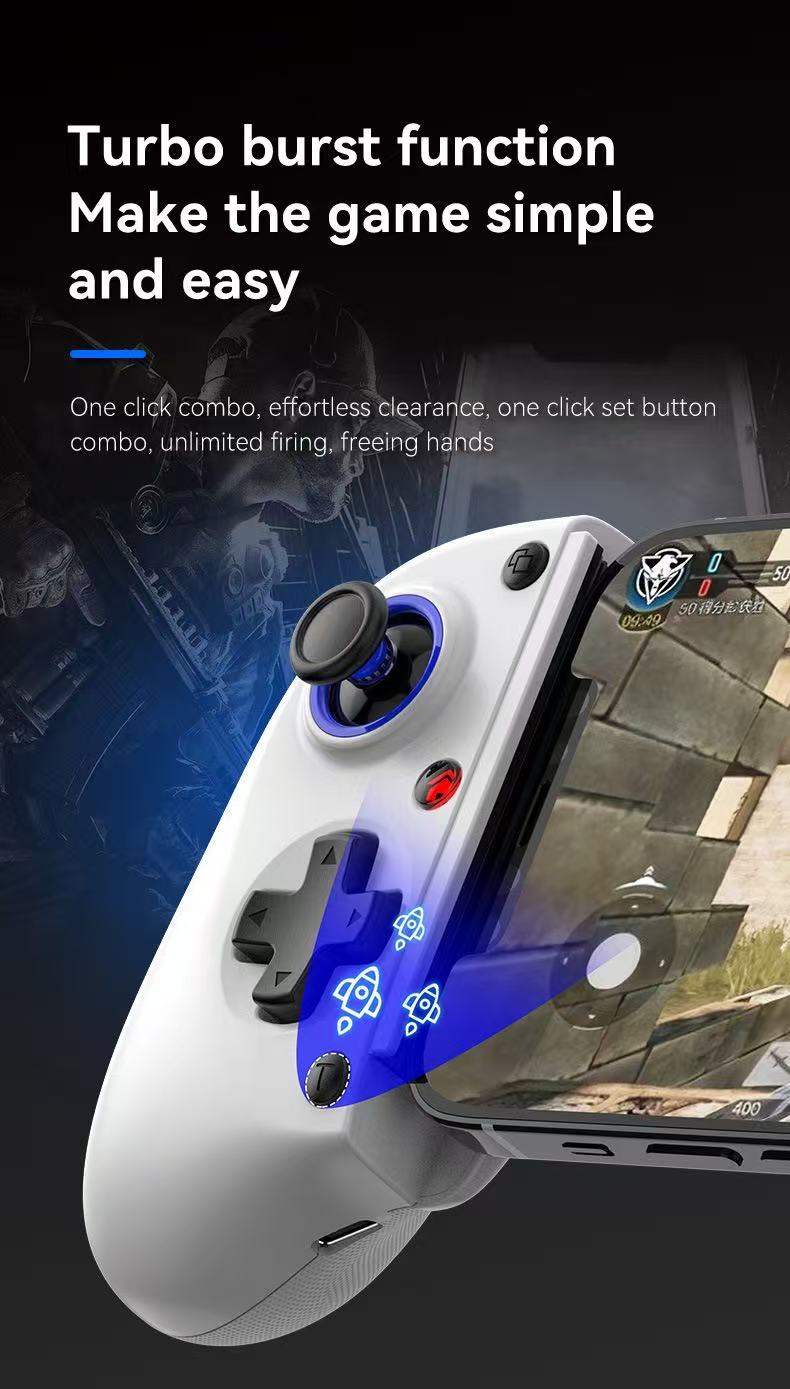 D11 Multi‑Platform Bluetooth Game Controller | Switch, PC, Android, iOS