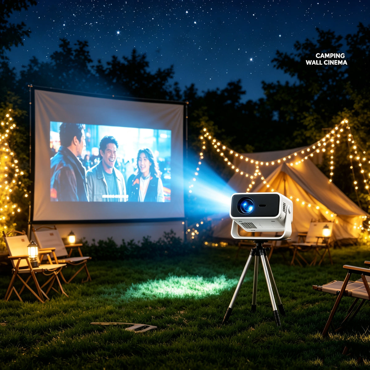 New 4K Ultra HD Automatic Smart Projector, Home Theater Projector for Home Hotel Homestay Office