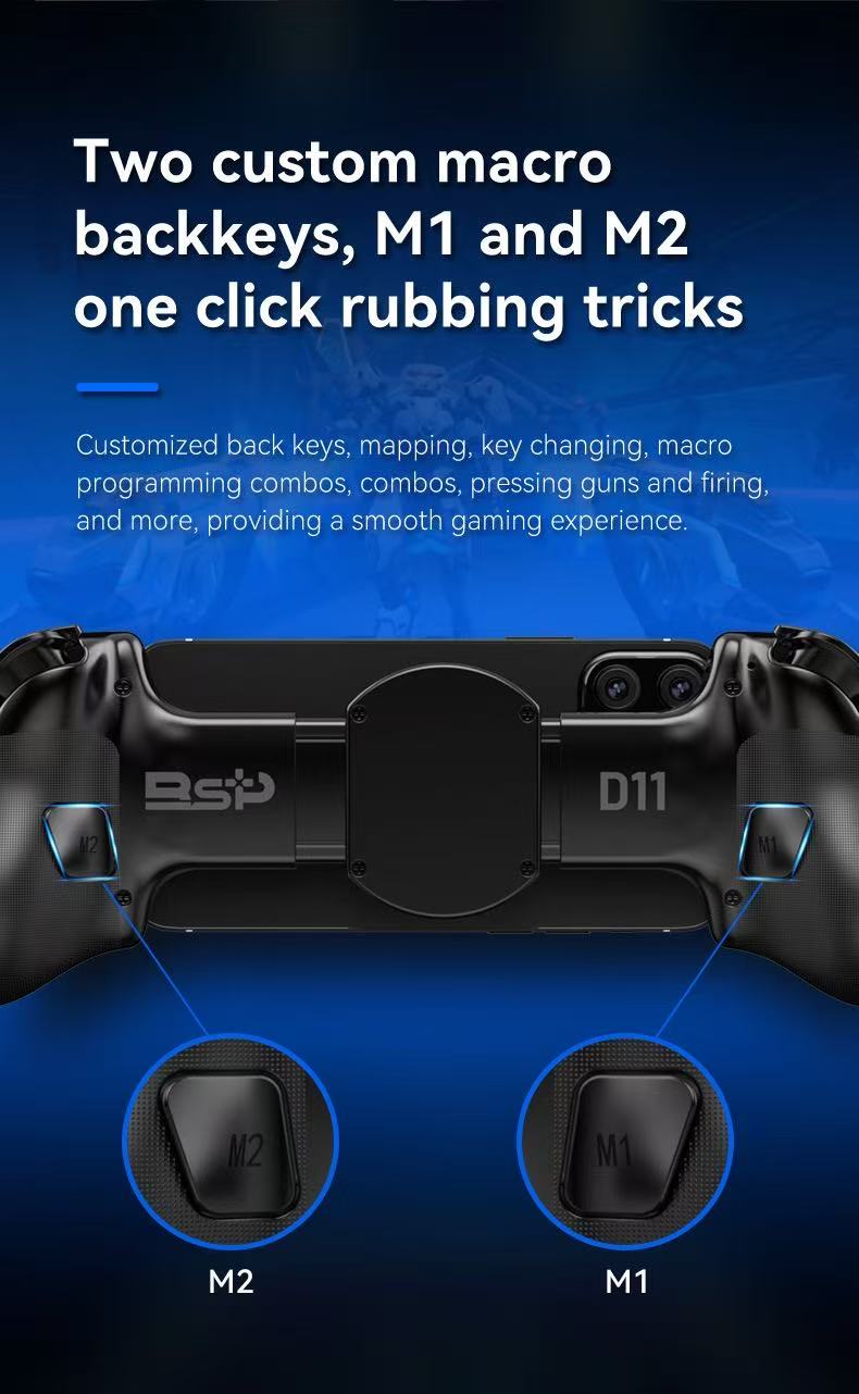 D11 Multi‑Platform Bluetooth Game Controller | Switch, PC, Android, iOS