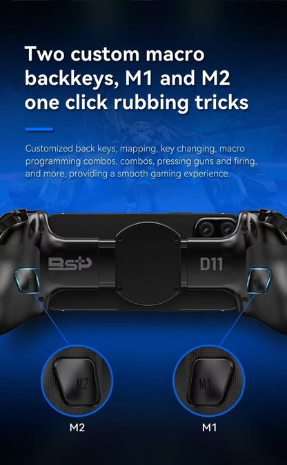 D11 Multi‑Platform Bluetooth Game Controller | Switch, PC, Android, iOS