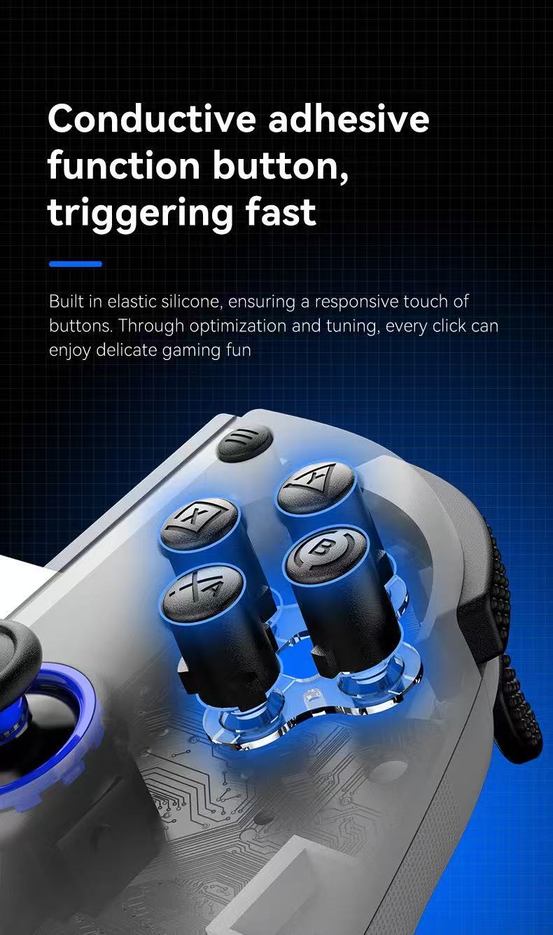 D11 Multi‑Platform Bluetooth Game Controller | Switch, PC, Android, iOS